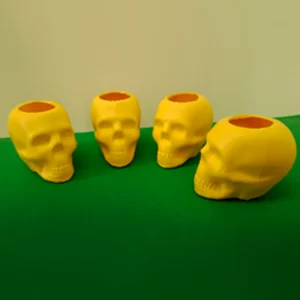 Vasos - Cabeças de caveira