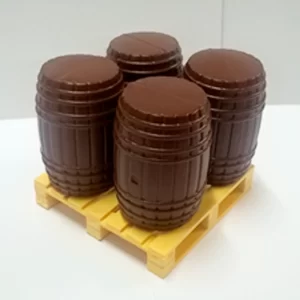 Quatro Barris de 225L com Palete