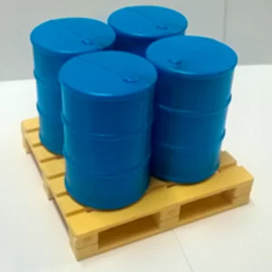 Quatro Tambores de 200L com Palete